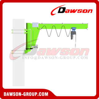 DSDJB-WNN-D Wall-Mounted Slewing Jibs, Jibs Crane