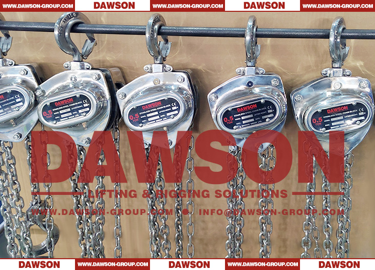 DS-ST-C Stainless Steel Chain Hoist, SS Chain Block, Manual Chain Hoist - Dawson Group Ltd. - China Manufacturer, Factory