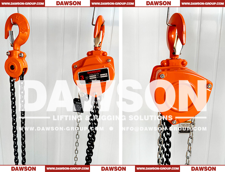DSVC 3T Manual Chain Block for Lifting Goods - Dawson Group Ltd. - China Manufacturer, Supplier, Factory