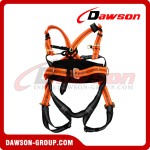 Full Body Safety Harness with Waist Protector, Reflective Thread