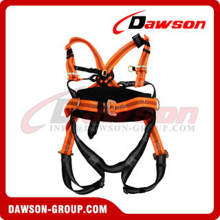 Full Body Safety Harness with Waist Protector, Reflective Thread