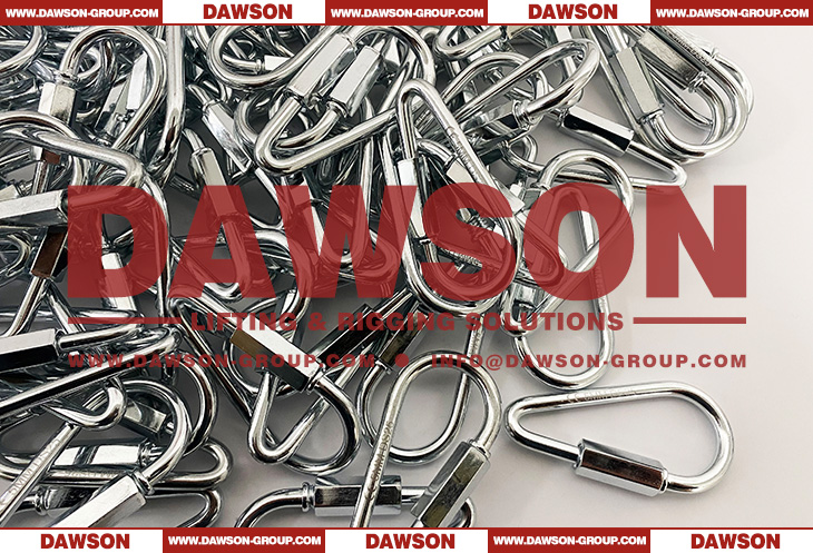 5MM Pear Shaped Quick Link with Zinc Plated, Electric Galvanized Pear Shaped Quick Link - Dawson Group Ltd. - China Manufacturer, Factory