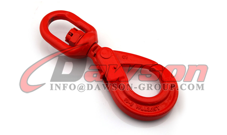 G80 / Grade 80 Swivel Selflock Hook With Bearing for Lifting Chain Slings,  Forged Alloy Steel Swivel Hooks - China Manufacturer Supplier, Factory