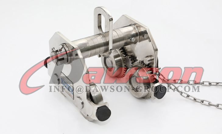 DS-ST-GCL Stainless Steel Geared Trolley, Trolley Clamps - Dawson Group Ltd. - China Supplier, Manufacturer, Factory