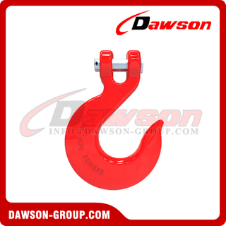  DS124 A331 G70 Grade 70 1/4''-3/4'' Forged Alloy Clevis Slip Hook, H331 G43 Grade 43 Forged Carbon Steel Clevis Slip Hook for Lashing or Pulling