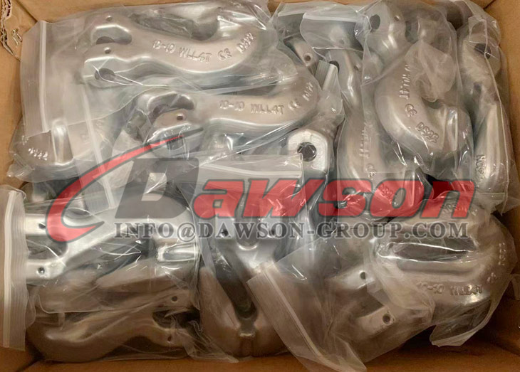 DS1009 G100 Gray Painted Clevis Shortening Cradle Grab Hook with Wings for Adjust Chain Length - Dawson Group Ltd. - China Manufacturer, Supplier