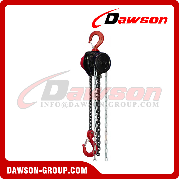 DSVR 360° Hand Chain Hoist with Rotatable Hand Chain, 360 Degrees Lifting Chain Blocks