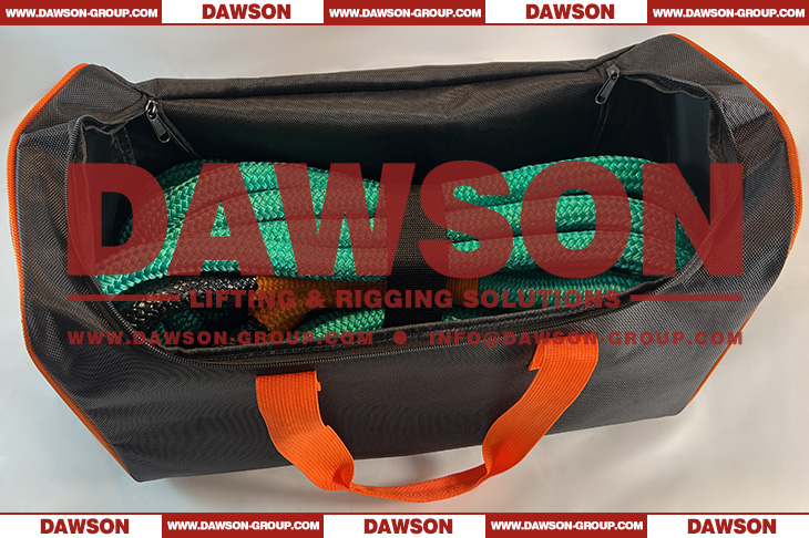 Package about DAWSON Energy Rope Truck SUV Tow Rope, Vehicle Recovery Rope, Towing Rope, Kinetic Recovery Rope, Nylon Fiber with Protection Webbing - Dawson Group Ltd. - China Supplier