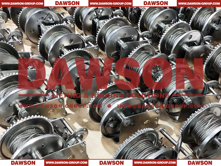 DAWSON 800LBS 1200LBS 1600LBS 1800LBS 2600LBS SS304 Small Stainless Steel Reversible Hand Winches with Brake for Pulling - Dawson Group Ltd. - China Manuacturer, Supplier