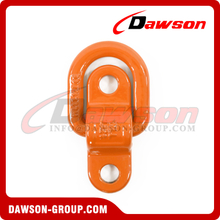 G80 / Grade 80 Forged D Ring For Lifting Chain Slings, Grade