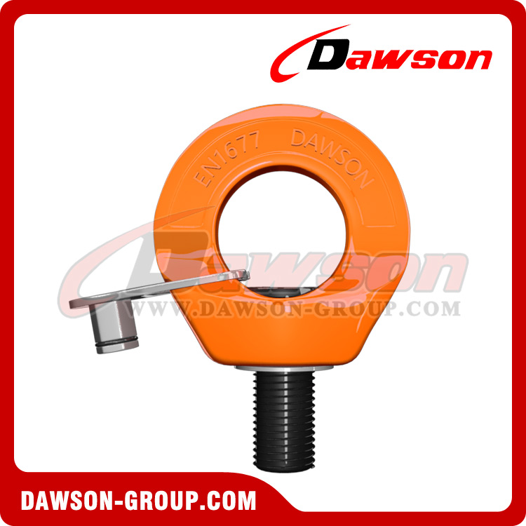  DS084 G80 M6 - M48 WLL 0.3-12T Eye Type Rotating Ring with Key Wrench