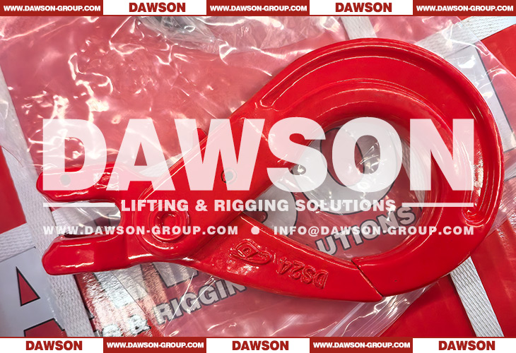 DAWSON DS082 G80 6-26MM European Type Clevis Self-locking Hook for Lifting Chain Slings - Dawson Group Ltd. - China Manufacturer