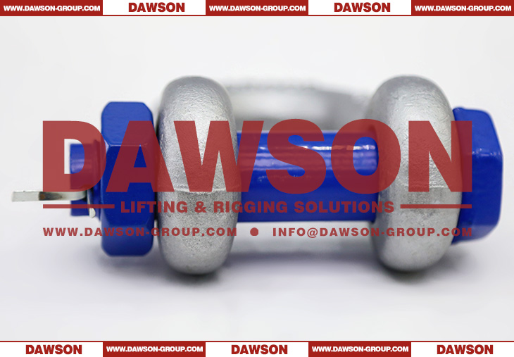 DAWSON Hot Dip Galvanized US Type DG2150 Chain Shackle with Safety Pin, S6 Bolt Type Dee Shackle - Dawson Group Ltd. - China Manufacturer