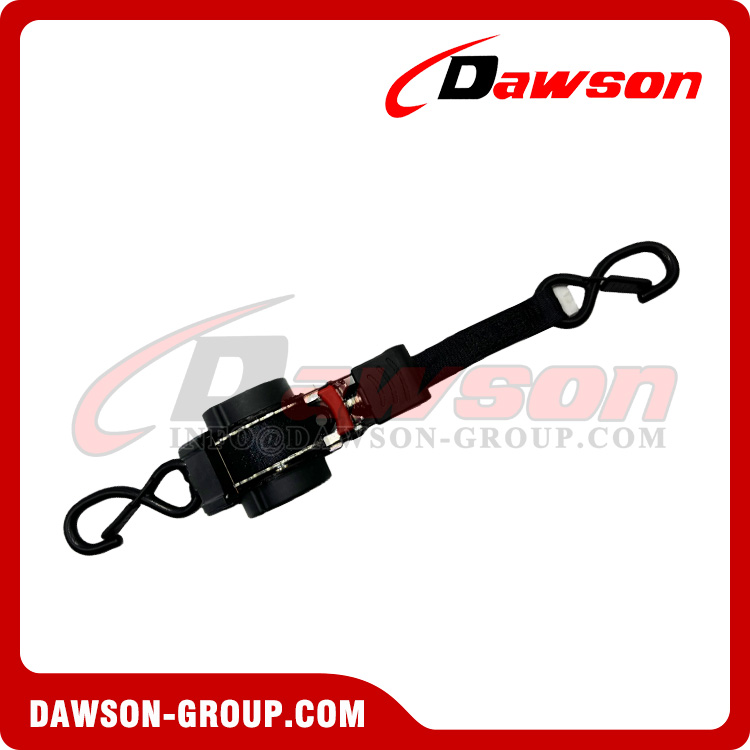 DSSLRS0015 1X10FT (25MMX3.05M) Automatic Retractable Ratchet Tie Down Straps with Damping Version - Dawson Group Ltd. - China Manufacturer, Supplier, Factory