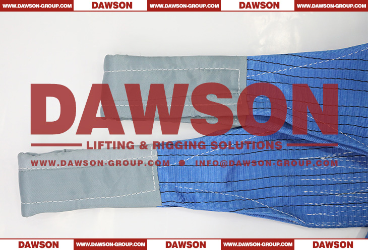 WLL 8 Ton Polyester Webbing Slings - 8000kg Lifting Slings - Dawson Group Ltd. - China Manufacturer