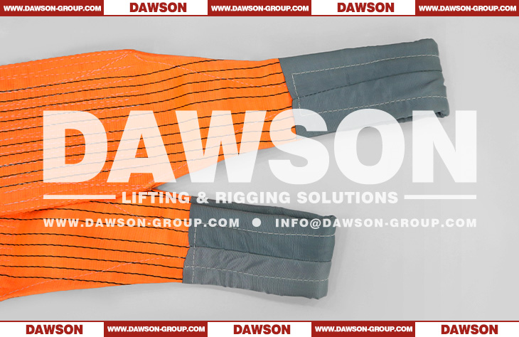 WLL 10 Ton Polyester Webbing Slings - 10000kg Lifting Slings - Dawson Group Ltd. - China Supplier, Factory