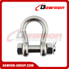 Stainless Steel US Security Type Bow Shackle, AISI304 US Type Bow Shackle