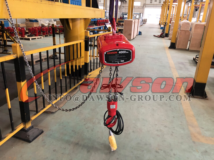4000LBS Electric Chain Hoist - Dawson Group Ltd.- China Manufacturer, Supplier