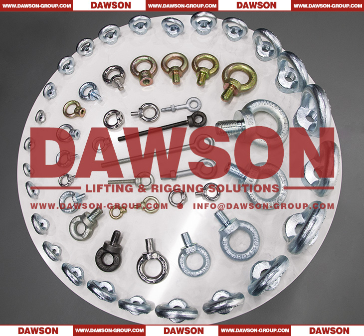 DAWSON Galvanized Eye Bolts Lifting Eye Screw, Eye Nuts for Lifting - Dawson Group Ltd. - China Manufacturer, Factory