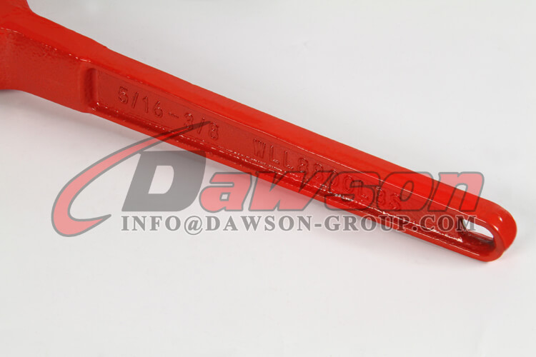 Ratchet Type Load Binder Fits Chain Size 5-16 - 3-8, WLL 8800LBS Ratchet Binder - Dawson Group Ltd. - China Manufacturer