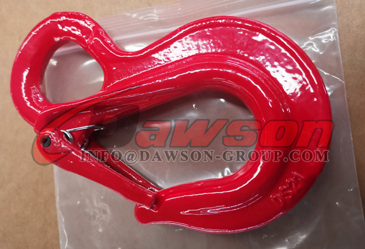 Grade 80 French Type Eye Sling Hook with Forged Latch - Dawson Group Ltd. - China Manufacturer, Supplier, Factory