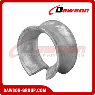 Galvanized Manila Rope Thimble, Hawser Thimbles Suitable for Fiber Rope