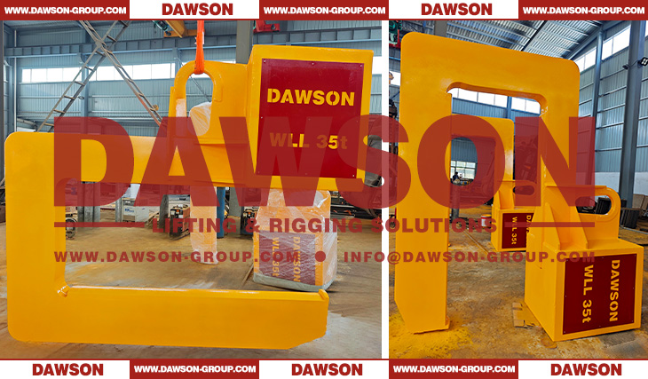 Heavy Duty C Type Lifting Clamps Hook for Handling Steel Coils Welding with Multi-Layer Steel Plates - Dawson Group Ltd. - China Manufacturer, Supplier