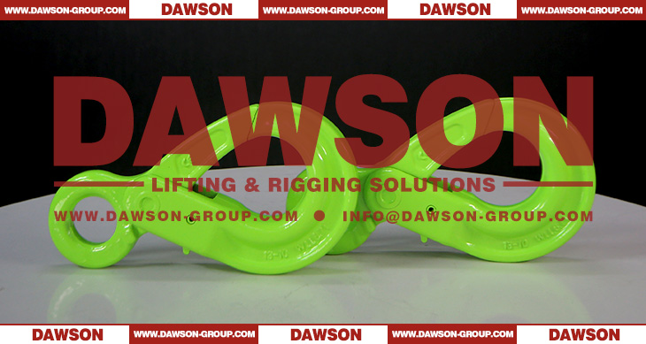 DS1005 G100 European Type Forged Eye Self-Locking Hook Lifting Equipment for Crane Lifting Chain Slings - Dawson Group Ltd. - China Manufacturer, Supplier, Factory