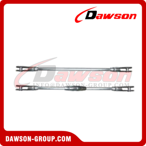 Φ20-Φ210 Construction Bridge Steel Tie Rod Jaw & Jaw Type, Steel Tie Rod Connection UU Type