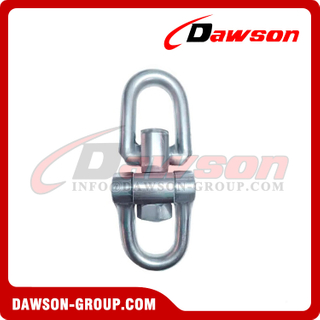Stainless Steel Double Flexible Swivels for Commercial Fishing Trawling Net, AISI316 Swivel, AISI304 Trawl Swivels
