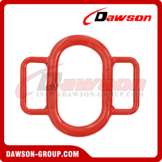 DS567 G80 20B6 28B7 32B6 Forged Steel Liftboat Master Link with Handles for Offshore Lifting, Lifting Gear