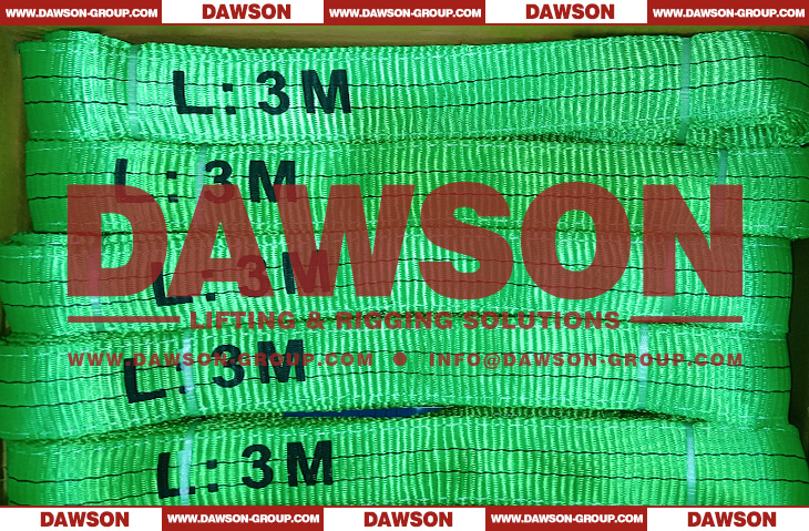WLL 2 Ton 2000kg Polyester Webbing Slings - Lifting Slings - Dawson Group Ltd. - China Manufacturer, Supplier, Factory
