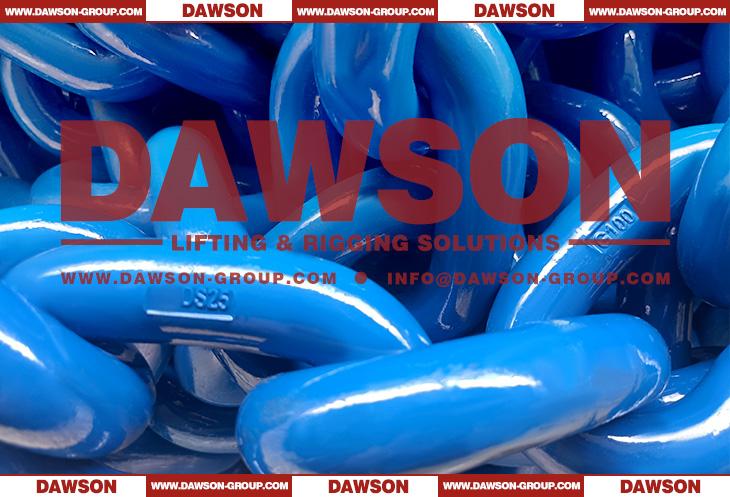 G100 Grade 100 EN818-2 High Level Strength Round Alloy Steel Lifting Chain for Hoist - Dawson Group Ltd. - China Manufacturer, Supplier, Factory