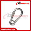Stainless Steel Snap Hook with Eyelet and Screw, AISI 304 AISI 316 Snap Hooks