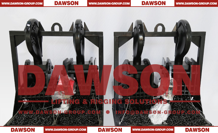 Package of DSVD-75T 75Ton 75000KG Heavy Duty Manual Chain Block, Chain Hoist for Large-scale Lifting Work - Dawson Group Ltd. - China Manufacturer, Supplier