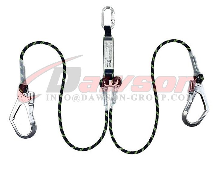 DSJ1131 Full Body Safety Harness Steel Carabiner, OShaped Steel