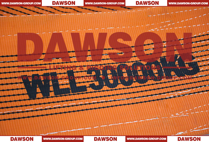 DAWSON WLL 30 Ton Heavy Duty Polyester Webbing Slings - Lifting Slings Crane Slings - Dawson Group Ltd. - China Supplier, Factory