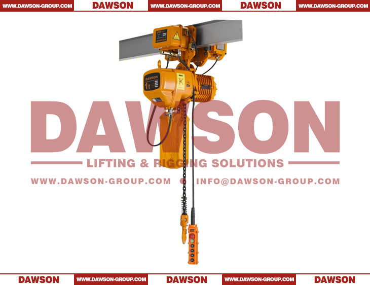 DS-HHBB 0.5T-3T Electric Chain Hoist with Electric Trolley, Electric Hoist, Lifting Tools & Equipment - Dawson Group Ltd. - China Factory