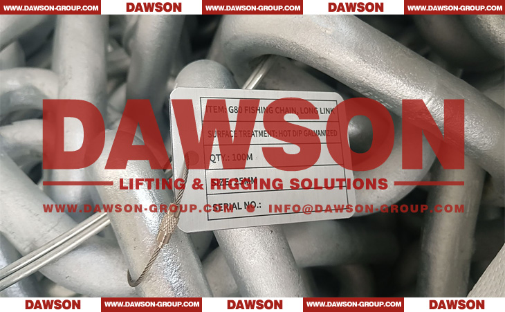 DAWSON Grade 80 Fishing Long Link Chain, Black Painted Steel Welded G80 Fishing Chain - Dawson Group Ltd. - China Manufacturer, Supplier