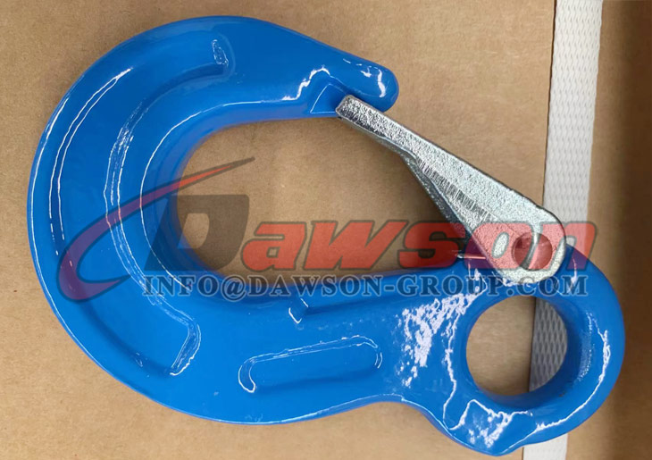 DS1003 G100 Eye Sling Hook with Latch for Chain Slings - Dawson Group Ltd. - China Manufacturer, Supplier, Factory