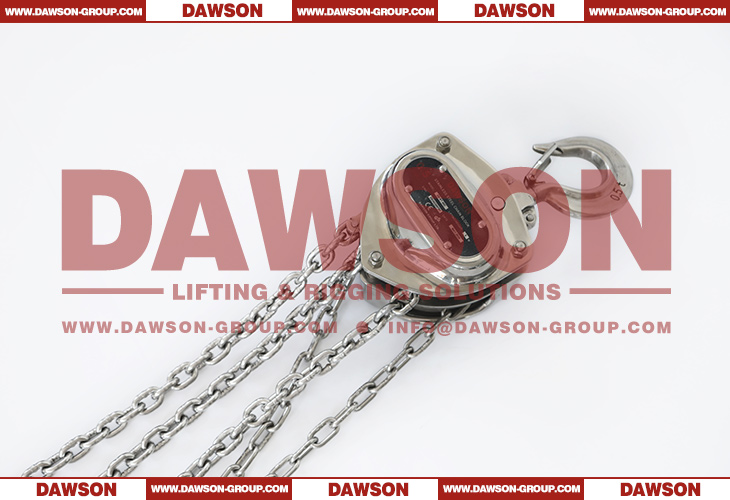 DAWSON DS-ST-C 0.5T Stainless Steel Chain Hoist, SS 500kg Chain Block, Manual Chain Hoist - Dawson Group Ltd. - China Manufacturer, Supplier, Factory