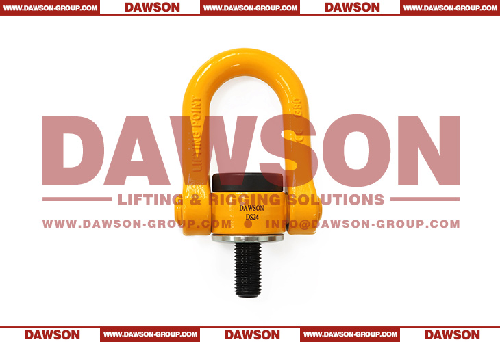 DAWSON M8-M100 Metric Thread Double Swivel Shackle G80 Swivel Hoist Ring - Dawson Group Ltd. - China Factory