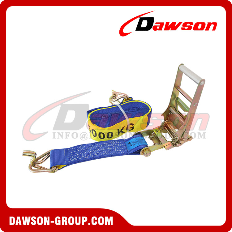 DAWSON 10T 10000KG AS/ NZS 4380.2001 Ergo Ratchet Tie Down Strap with Hook & Keeper