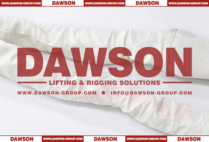 DAWSON &times; TYSONNEEMA Ultra-high Molecular Weight Polyethylene Endless Round Lifting Slings with HMPE UHMWPE Sling Protection - Dawson Group Ltd. - China Manufacturer