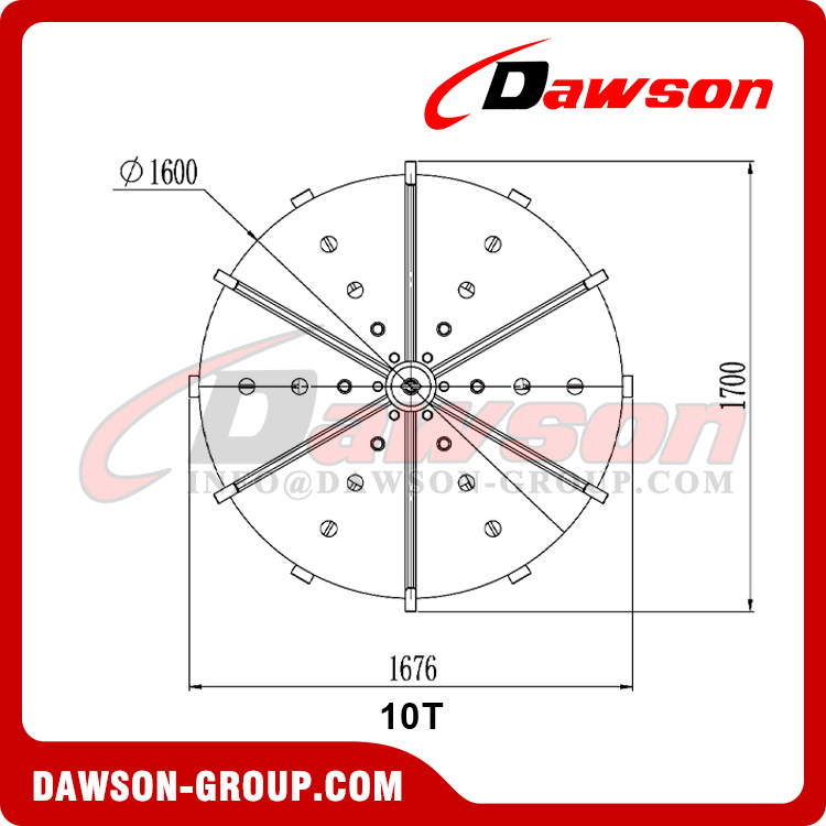 Turntable Rope Plate Unpowered Turntable for Wire Rope, Wire Rope Turntable and Manual Work ...