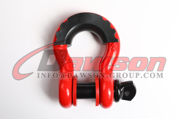 Dawson Drop Forged Bow Shackle with PU Protection for Towing, S6 Screw Pin Anchor Shackles - Dawson Group Ltd. - China Factory, Supplier, Manufacturer