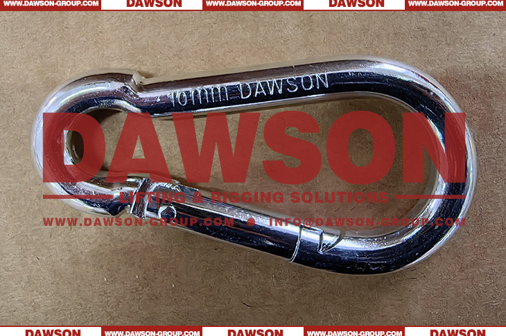 DAWSON Electric Galvanized Snap Hook DIN5299C with Zinc Plated - Dawson Group Ltd. - China Manufacturer, Supplier, Factory