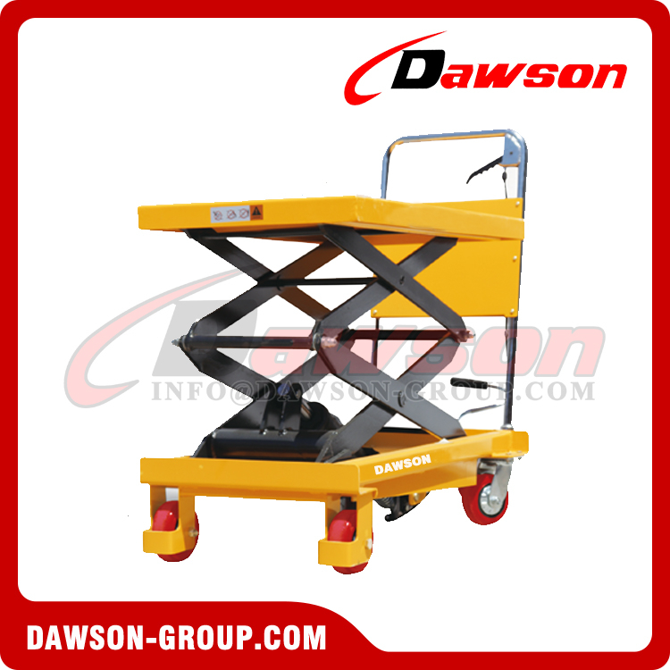 DAWSON Manual Electric Lift Tables, Scissor-type Aerial Working Platform