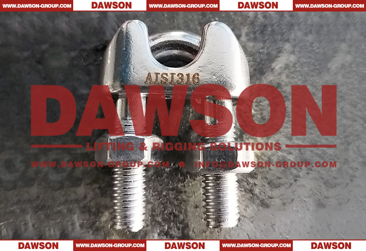 DAWSON DIN741 Stainless Steel 316 Wire Rope Clips - Dawson Group Ltd. - China Manufacturer, Supplier, Factory