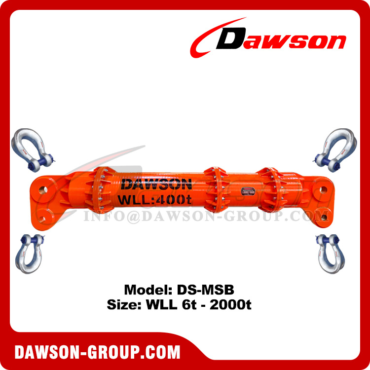 DAWSON WLL 6-2000T Modulares Spreader Bars, Lifting Spreader Beam, Modular Spreader Beams